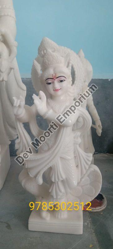 Marble Lord Krishna Statue