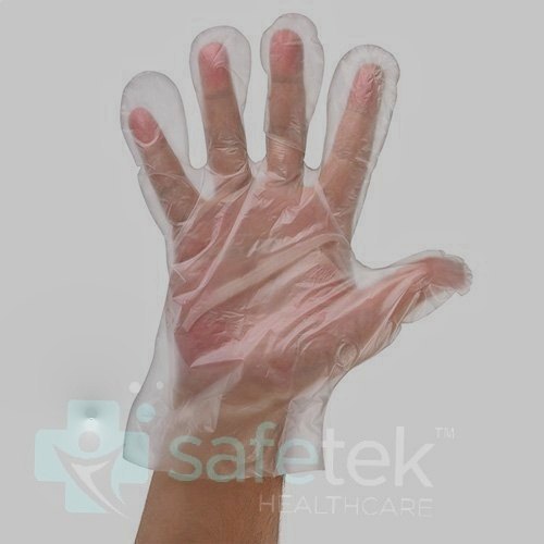Disposable Folded PE Gloves