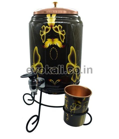 Exclusive Black Printed Copper Water Dispenser