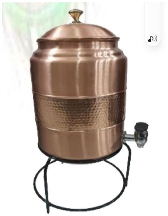 Copper Hammered Water Dispenser