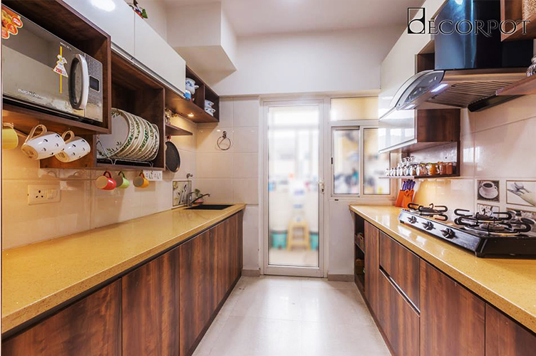 Parallel Kitchen Interior Designing Services