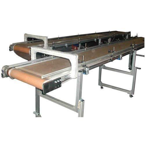 Stainless steel  304 Teflon Flat Belt Conveyor With Vfd