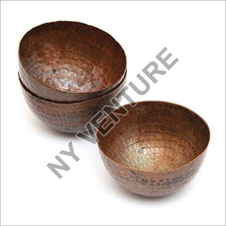 Antique Copper Bowl
