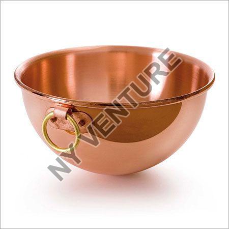 Copper Bowl with Hanging Ring