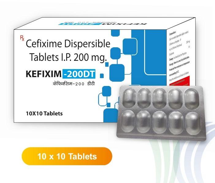 Kefixim-200 DT Tablets