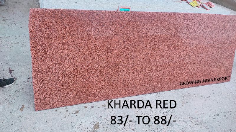 Kharda Red Granite Slabs