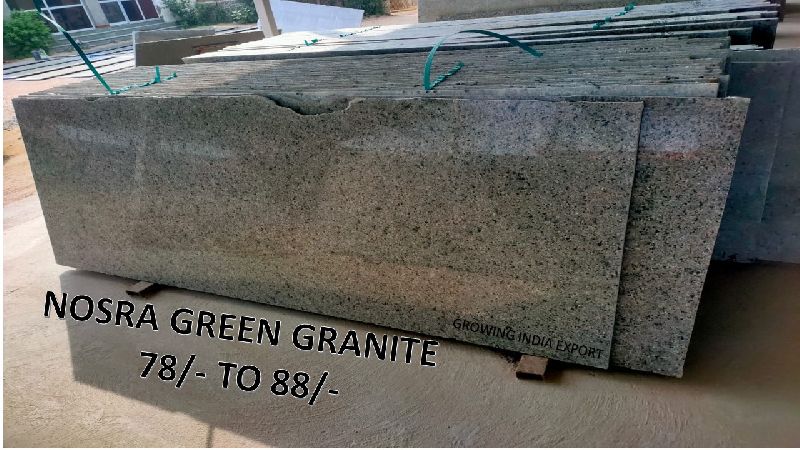 Nosra Green Granite Slabs