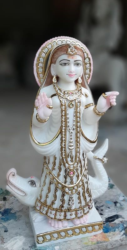 Marble Ganga Statues