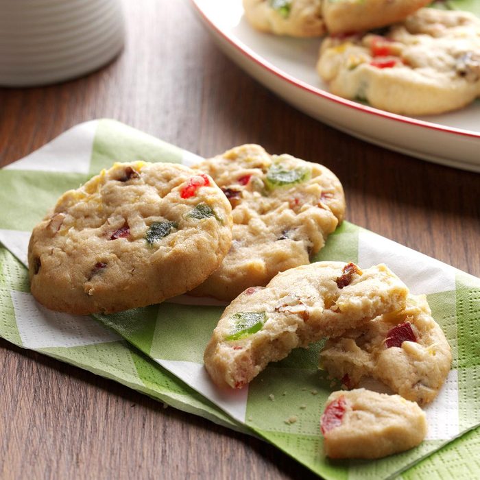 Mixed Fruit and Nut Cookies