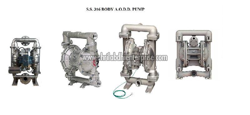 316 Stainless Steel Air Operated Diaphragm Pumps