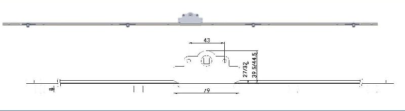 UPVC Casement Door Espag