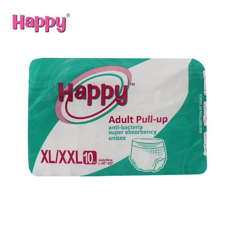 Happy Adult Disposable Pull Up Diaper-XL/XXL10Pcs