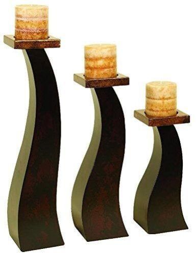 Designer Wooden Candle Holder