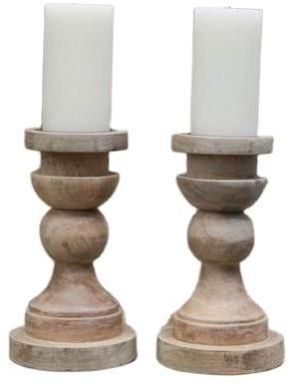 Wooden Candle Stand