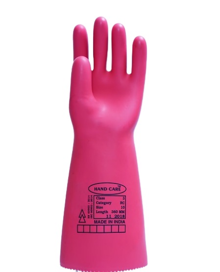 Hand care ISI Electrical Rubber Gloves