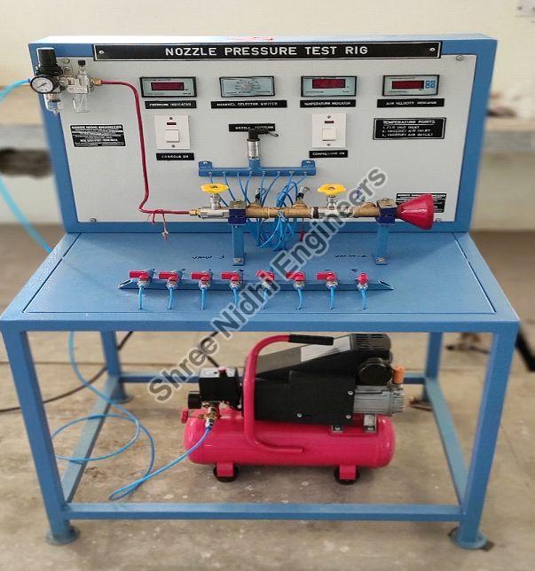 Nozzle Pressure Distribution Test Rig