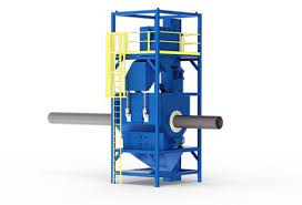 Shot Blasting Machine for Pipe Cleaning