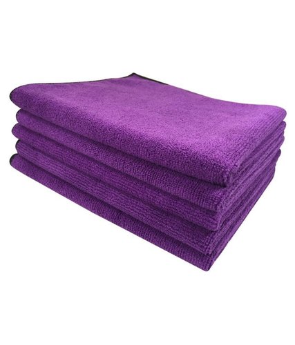 Purple Microfiber Cleaning Cloth
