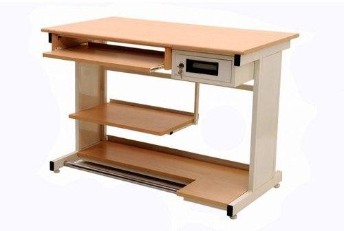 Lockable Wooden Computer Table