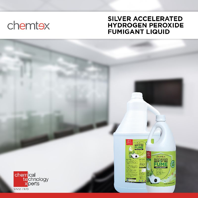 Silver Accelerated Hydrogen Peroxide Fumigant Liquid