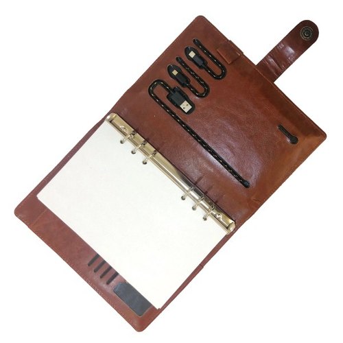 Diary Power Bank With Pendrive