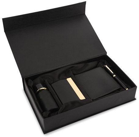 Perfume Wallet Card Holder and Pen Combo Gift Set