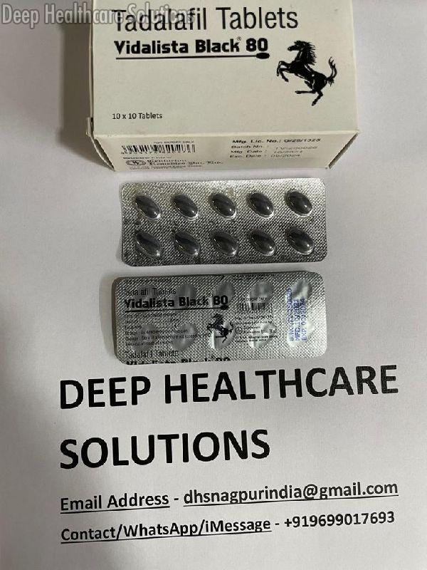 Vidalista 80 Mg Black Tablets