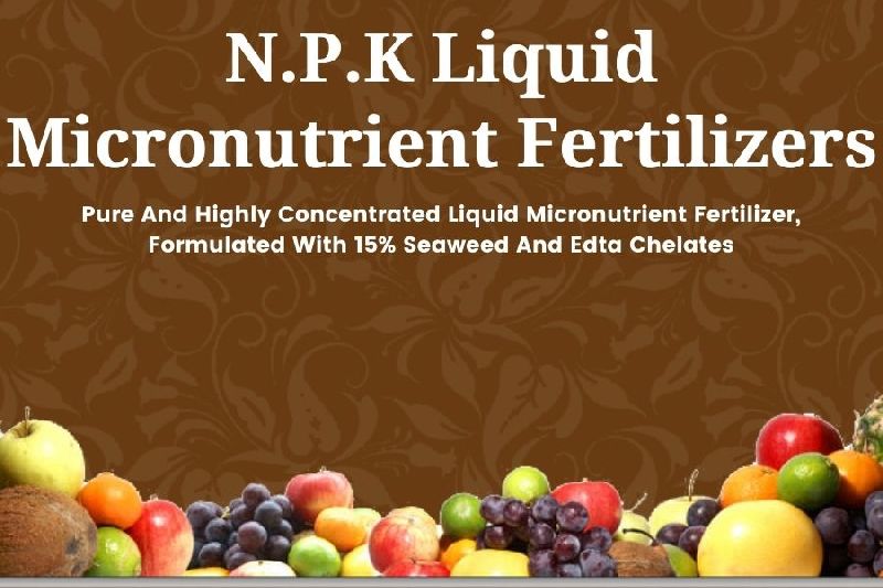 Liquid NPK Micronutrient Fertilizer