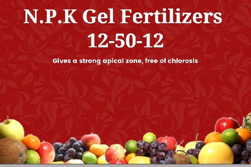 NPK Gel Fertilizer 12-50-12