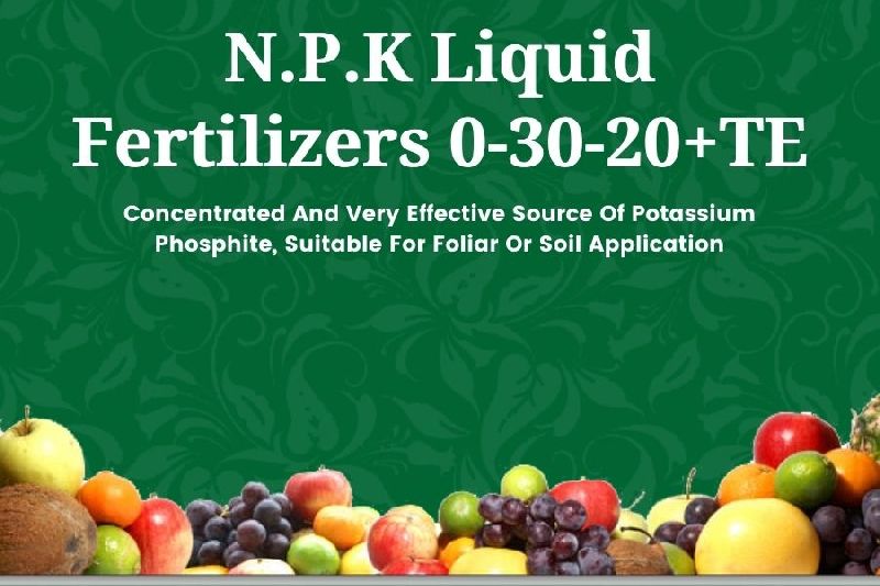 NPK Liquid Fertilizer 0-30-20+TE