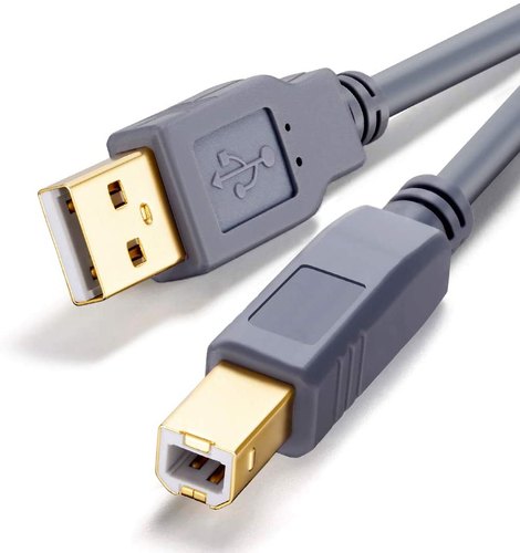 SCM-PRO USB 2.0 Printer Cable USB A Male to B Male Cable 3 MTR