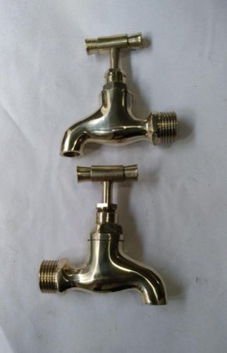 200 gm Polished Brass Bib Cock