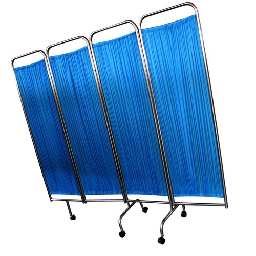 Blue Folding Screen
