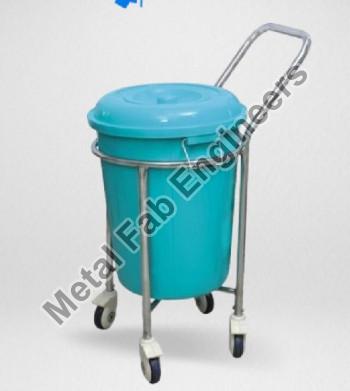 Soiled Linen Trolley Plastic Bucket