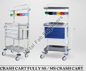 Stainless Steel Crash Cart Trolley