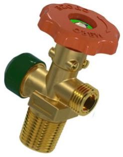 F Type Painted LPG Valve