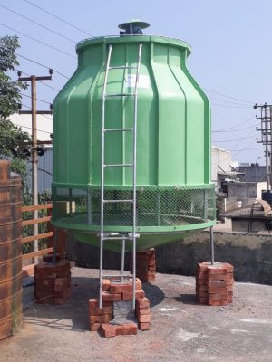 FRP 55 TR Round Bottle Shape Cooling Tower