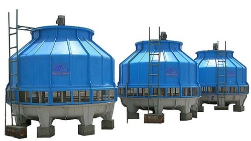 FRP 75 TR Round Bottle Shape Cooling Tower