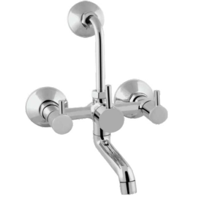 Floro L Bend 2 in 1 Wall Mixer