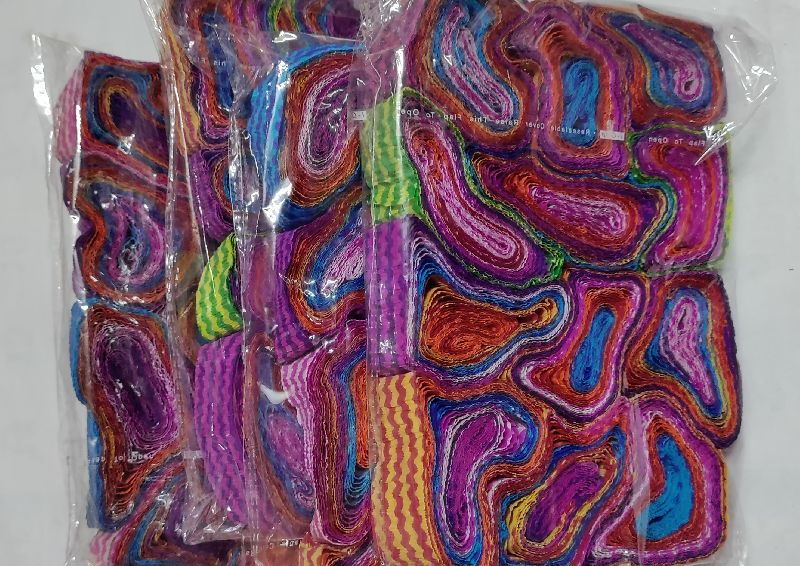 Colored Crepe Paper Ribbons
