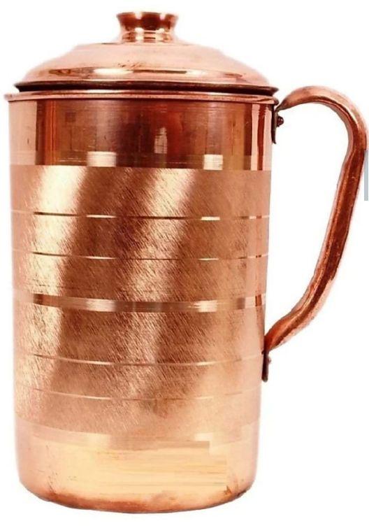 2 Liter Silver Touch Copper Water Jug