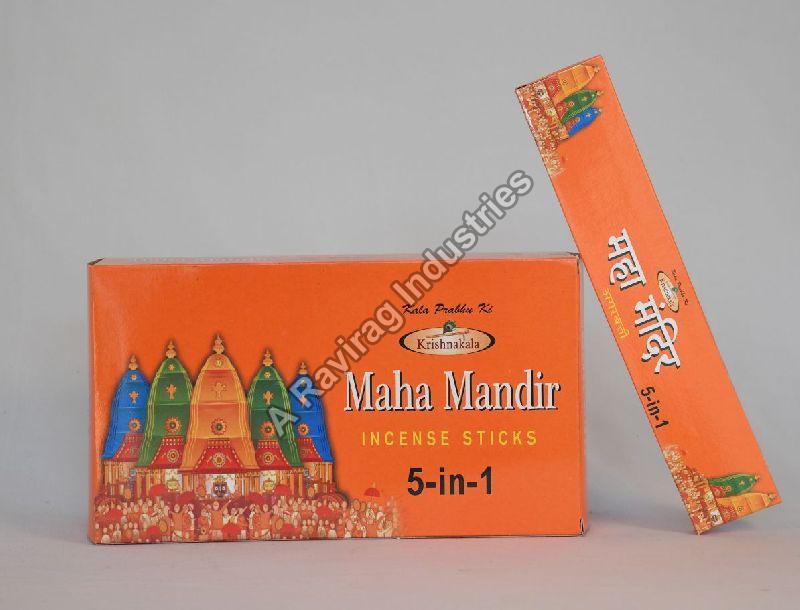 Maha Mandir 5 in 1 Premium Incense Sticks