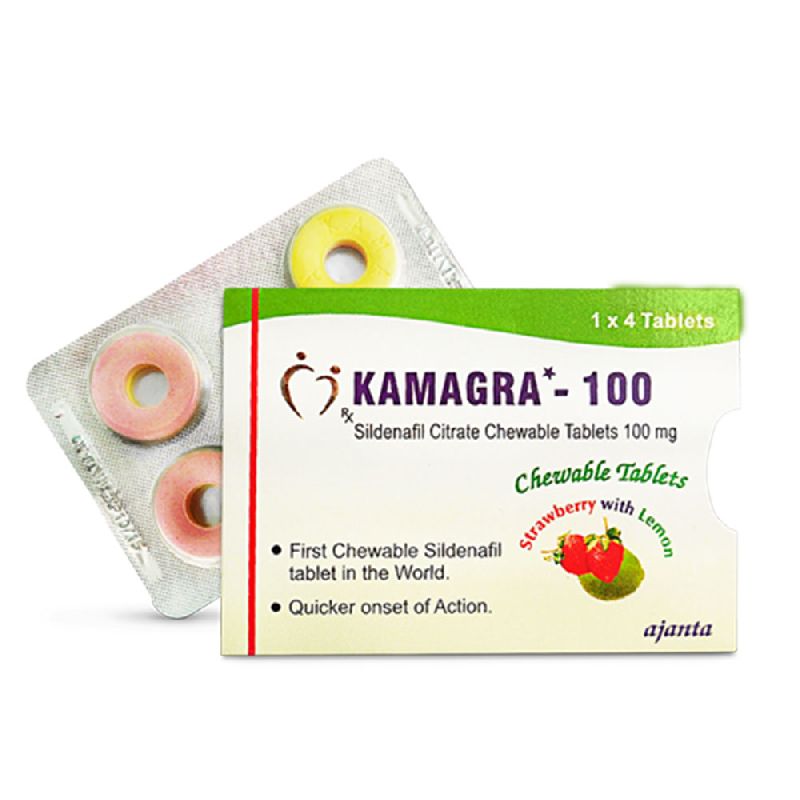 Kamagra 100mg Chewable Tablets