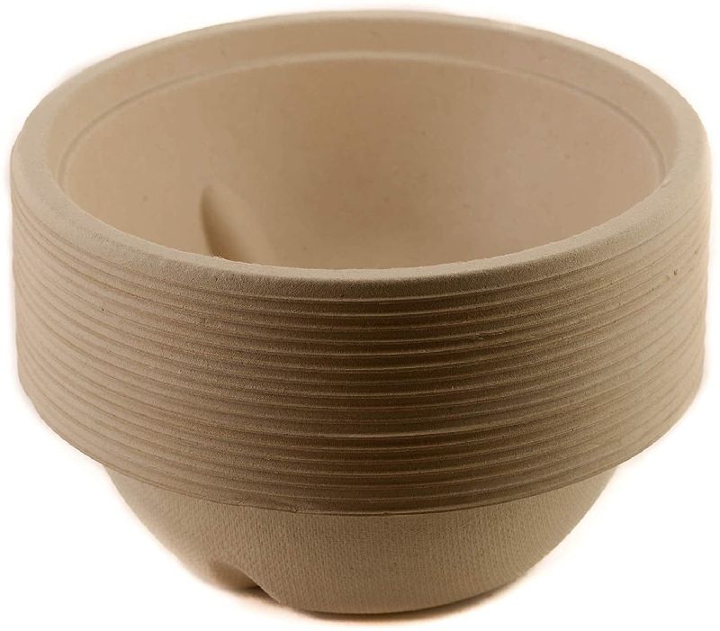 Sugarcane Bagasse Bowl with Lid