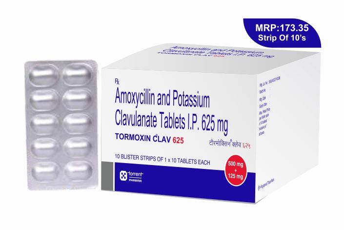 Tormoxin Clav 625 Tablets