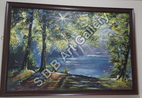 39X27 Inch Nature Canvas Paintings