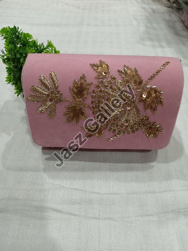 Ladies Embroidered Clutch Bag