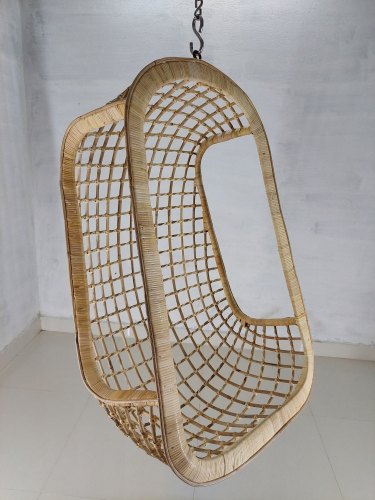 Checked Cane Swing Chair