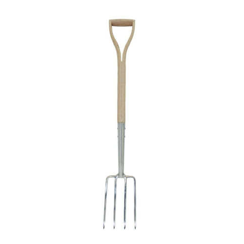 Stainless Steel Border Fork with Wooden Handle