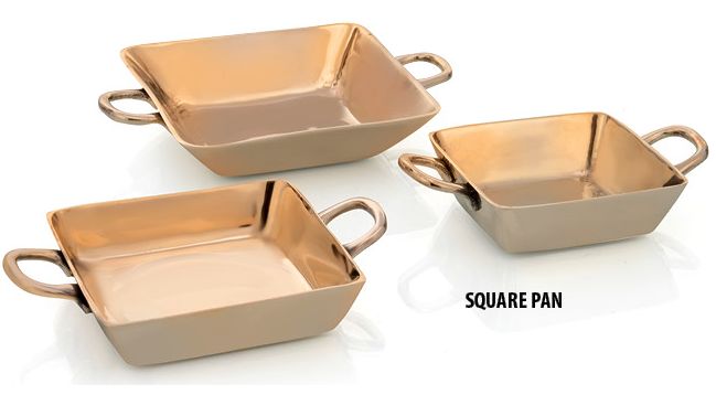Copper Square Pan